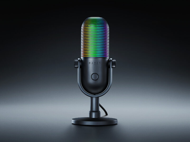 RAZER Seiren v3 Chroma Rgb Microphone Usb Noir